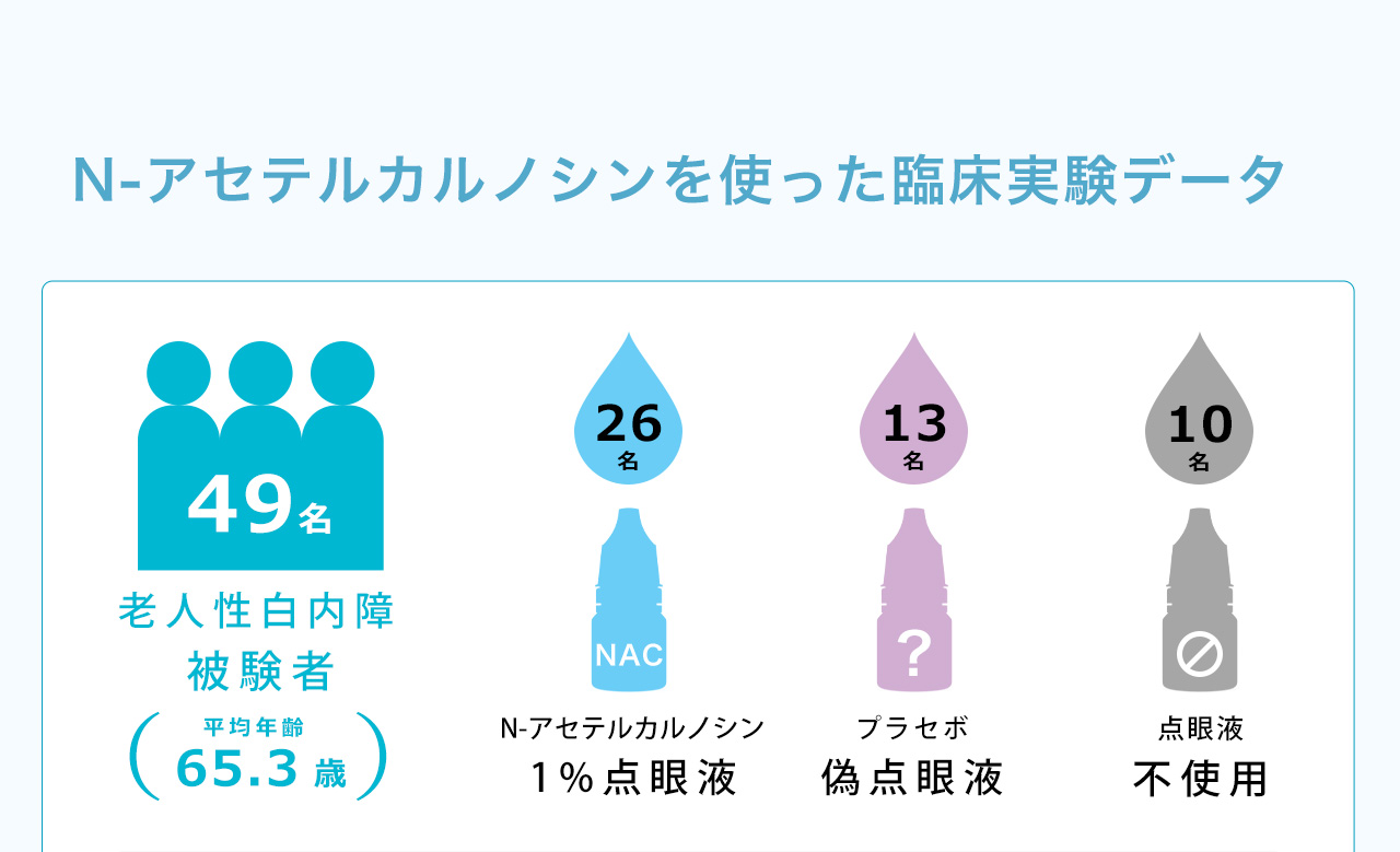 1日2回点眼を6から24ヶ月継続実験