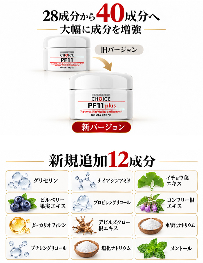 バージョンアップしたPF11プラス