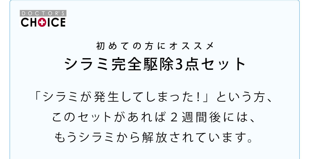 シラミ完全駆除3点セット