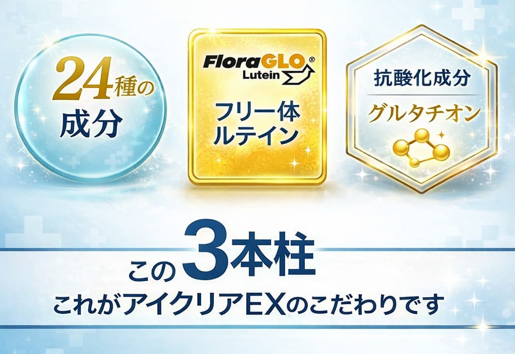 こだわりの3本柱