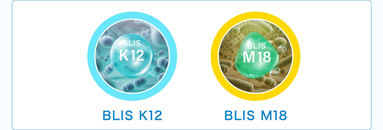 「BLIS K12R」と「BLIS M18R」