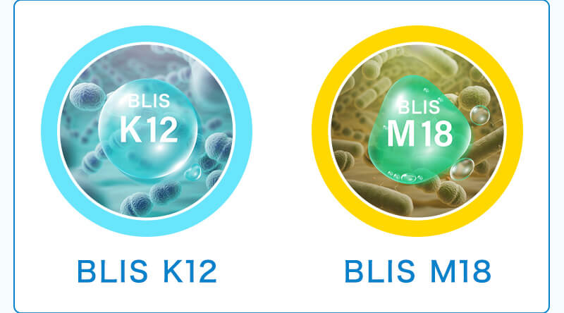 BLIS K12とBLIS M18